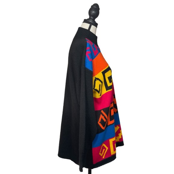 Flyer abstract vintage sweater - Picture 4 of 4